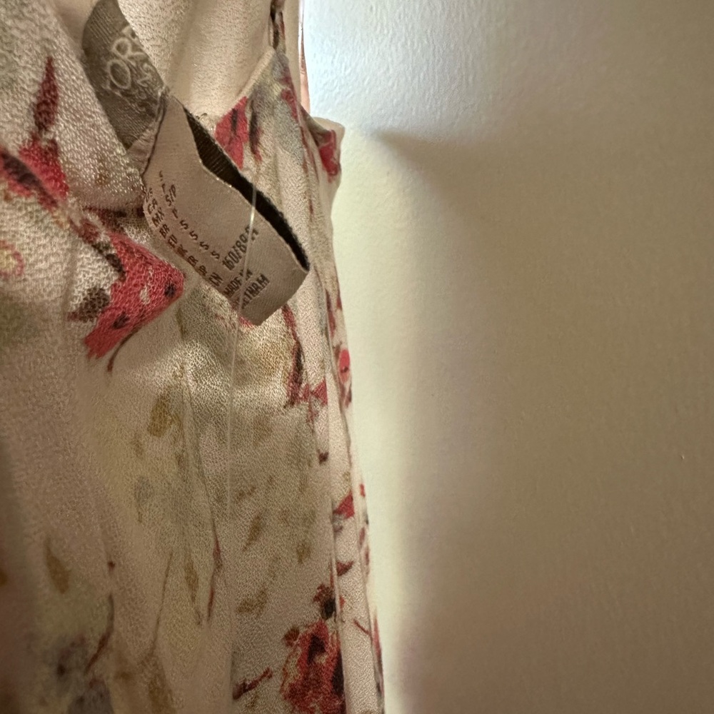 Forever 21 Pink and Cream Floral Maxi Skirt - Picture 4 of 4